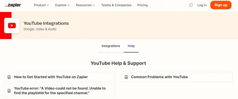 zapier youtube automation